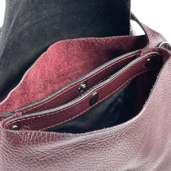 Сумка жіноча шкіряна Tony Bellucci 0059-1905 бордова