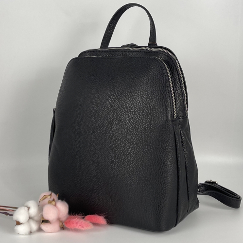 Рюкзак женский кожаный Genuine Leather 05919 D28 черный