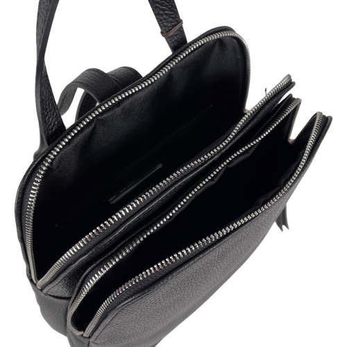 Рюкзак женский кожаный Genuine Leather 05919 D28 черный