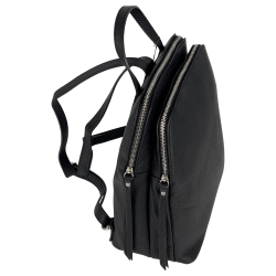 Рюкзак жіночий шкіряний Genuine Leather 05919 D28 чорний