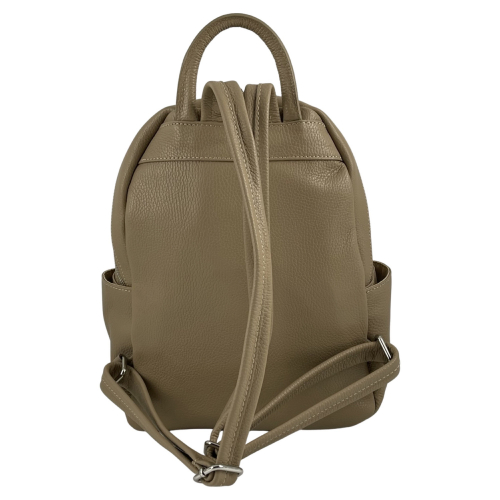 Рюкзак жіночий шкіряний Genuine Leather 543311 світло-бежевий