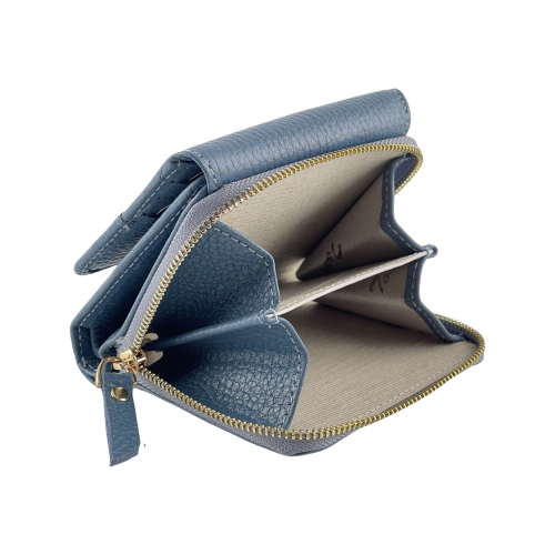 Гаманець жіночий шкіряний Tony Bellucci 864-215 блакитний