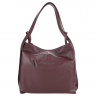 Сумка жіноча шкіряна Tony Bellucci 0342-8 винна