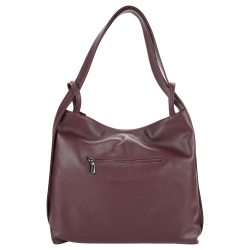 Сумка жіноча шкіряна Tony Bellucci 0342-8 винна