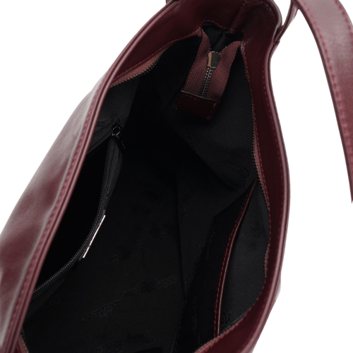 Сумка жіноча шкіряна Tony Bellucci 0342-8 винна