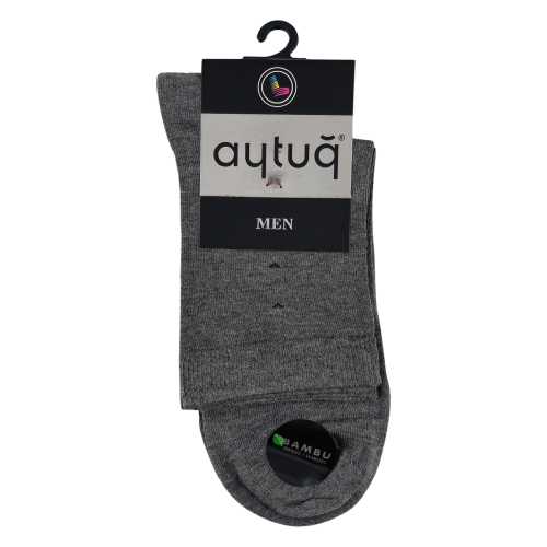 Шкарпетки чоловічі Aytug Bambu 14114 сірі Size 41-45