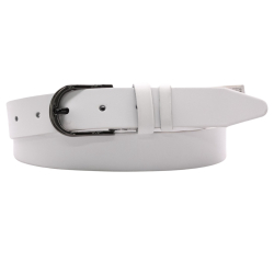 Ремінь жіночий шкіряний Кремінь 05.35.00.34 білий 110 см