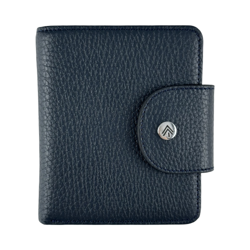 Кошелек женский кожаный Eminsa 2154 37-19 темно-синий