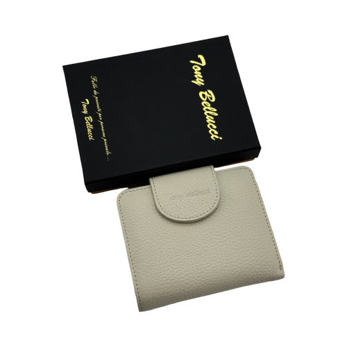 Гаманець жіночий шкіряний Tony Bellucci T892-201 молочний