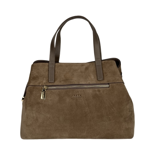 Сумка жіноча замшева Karya 2484-2 капучино