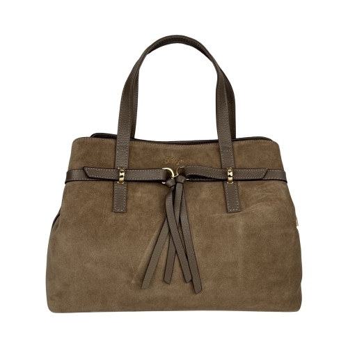 Сумка жіноча замшева Karya 2484-2 капучино