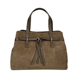 Сумка жіноча замшева Karya 2484-2 капучино