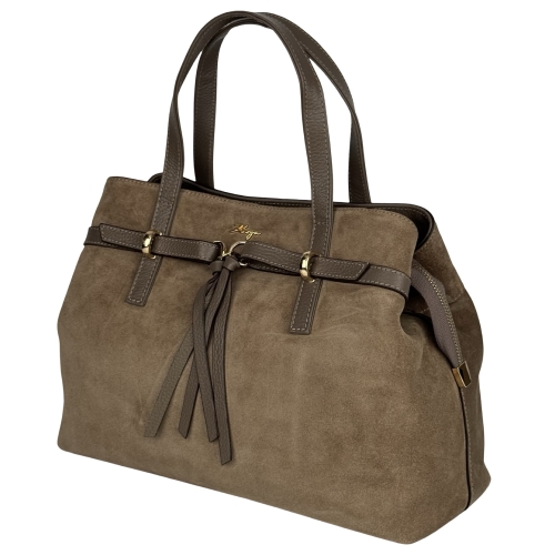 Сумка жіноча замшева Karya 2484-2 капучино