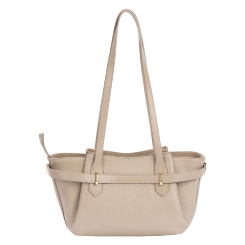 Сумка женская кожаная Enzo Nori EN1124-908 бежевая