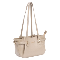 Сумка женская кожаная Enzo Nori EN1124-908 бежевая