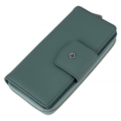 Гаманець жіночий шкіряний Eminsa 2149 9-32 блідо бірюзовий