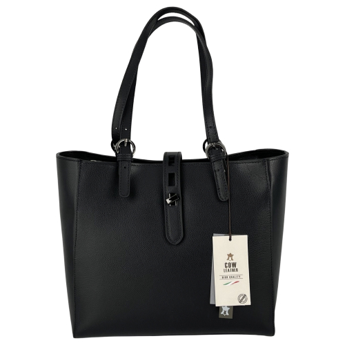 Сумка женская кожаная Genuine Leather 05415 черная