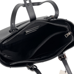 Сумка женская кожаная Genuine Leather 05415 черная