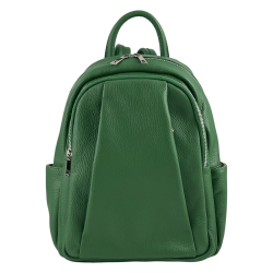 Рюкзак жіночий шкіряний Genuine Leather 543311 зелений
