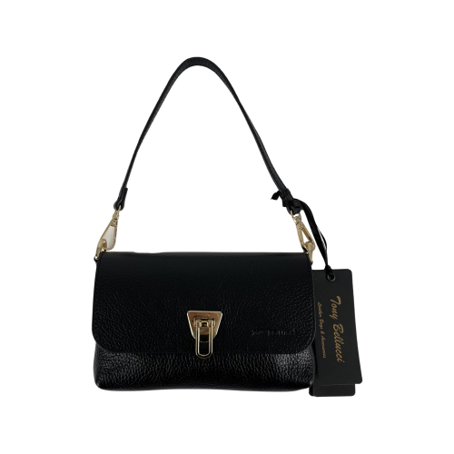 Сумка жіноча шкіряна Tony Bellucci 0778-281 чорна