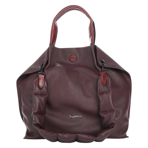 Сумка женская кожаная Tony Bellucci 0605-1905 бордовая