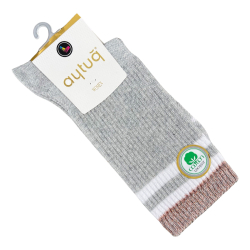 Шкарпетки жіночі Aytug Cotton 41077 високі сірі Size 36-40
