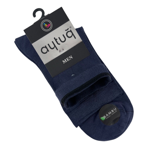 Шкарпетки чоловічі Aytug Bambu 14114 сині Size 41-45