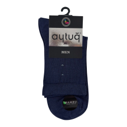 Шкарпетки чоловічі Aytug Bambu 14114 сині Size 41-45