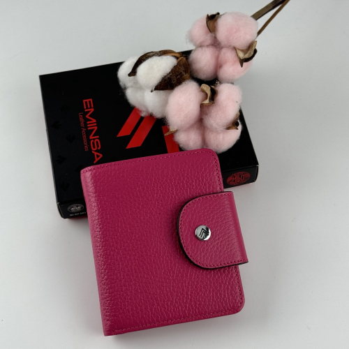Гаманець жіночий шкіряний Eminsa 2154 18-18 фуксія
