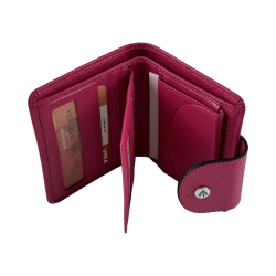 Гаманець жіночий шкіряний Eminsa 2154 18-18 фуксія