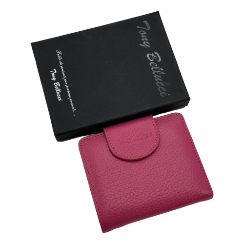 Гаманець жіночий шкіряний Tony Bellucci T892-209 фуксія