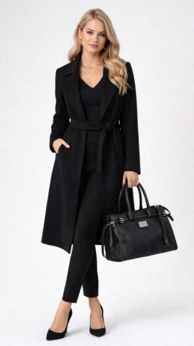 Сумка-тоут женская кожаная  Enzo Nori EN1089-KR01 черная