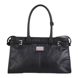 Сумка-тоут женская кожаная  Enzo Nori EN1089-KR01 черная