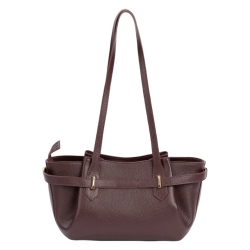 Сумка женская кожаная Enzo Nori EN1124-920 бордовая