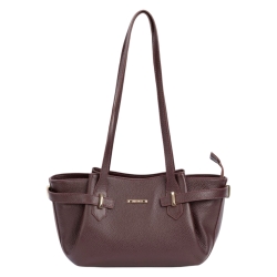 Сумка женская кожаная Enzo Nori EN1124-920 бордовая