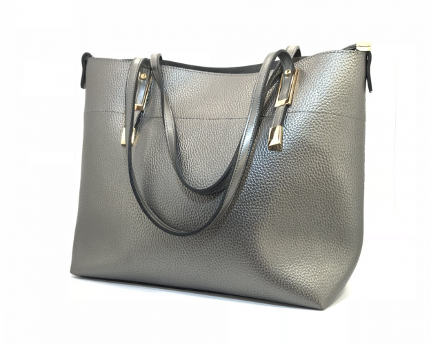 Сумка женская Vienca B1850 серебряная