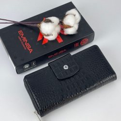 Кошелек женский кожаный Eminsa 2149 15-1 черный