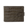 Гаманець чоловічий під крокодилячу шкіру Bond 529-354 коричневий