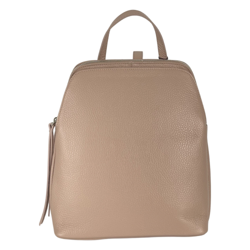 Рюкзак женский кожаный Genuine Leather 05919 D68 пудровый