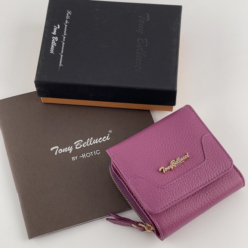 Гаманець жіночий шкіряний Tony Bellucci 864-287 ліловий