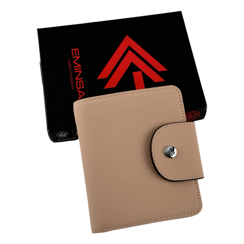 Кошелек женский кожаный Eminsa 2154 11-31 светло-розовый