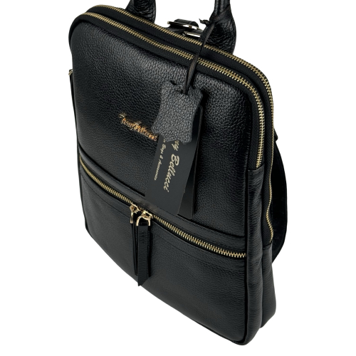 Рюкзак жіночий шкіряний Tony Bellucci 0900-281 чорний