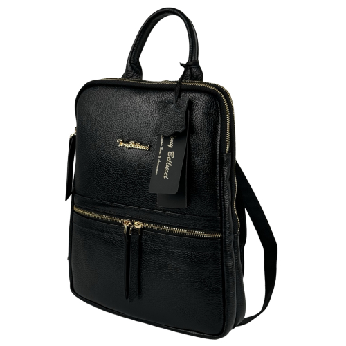 Рюкзак жіночий шкіряний Tony Bellucci 0900-281 чорний