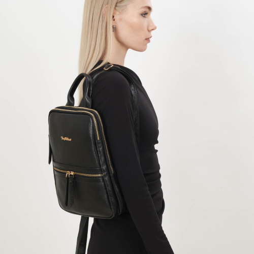 Рюкзак жіночий шкіряний Tony Bellucci 0900-281 чорний