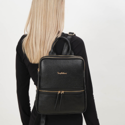 Рюкзак жіночий шкіряний Tony Bellucci 0900-281 чорний