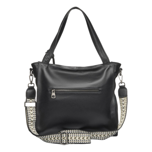 Сумка жіноча шкіряна Bags4Life 2026 чорна