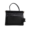 Сумка жіноча шкіряна лакована Karya 5075-558 чорна