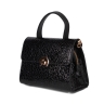 Сумка жіноча шкіряна лакована Karya 5075-558 чорна