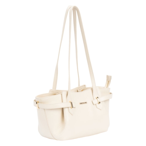 Сумка женская кожаная Enzo Nori EN1124-928 молочная