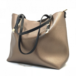 Сумка жіноча Vienca B1850 темно-золотиста